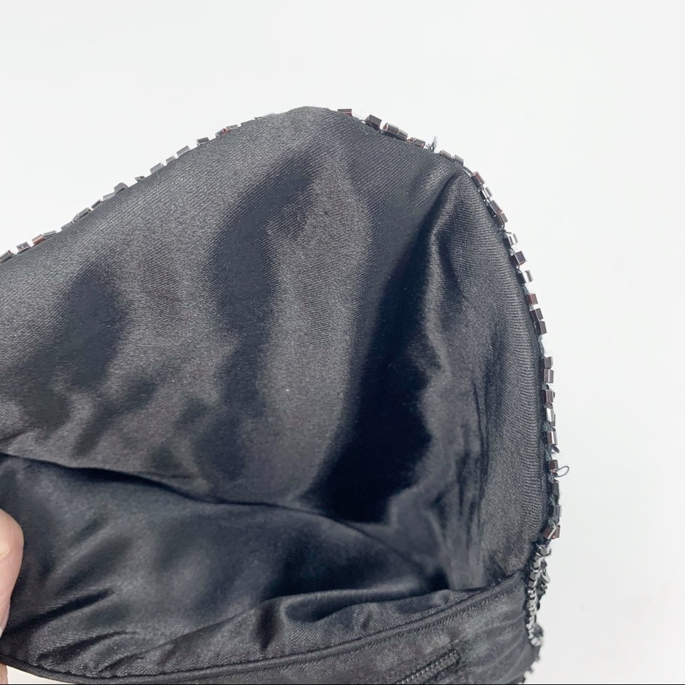Marks & Spencer Black Beaded Jewelry Pouch — image 5 of 5